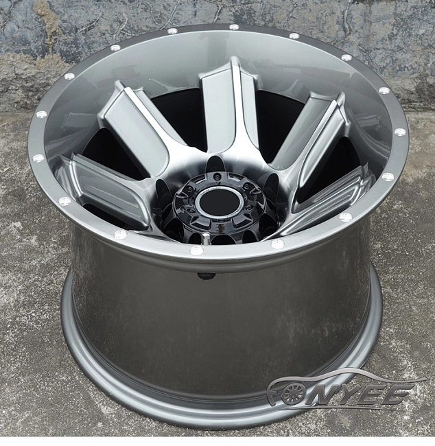 картинка Новые диски OX wheels 4 R15 6X139,7 ET-44 J10 серый глянец магазин  StreetTuning 