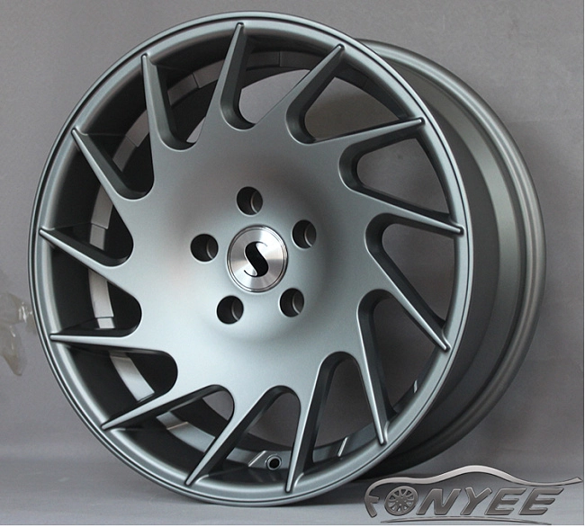 картинка Новые диски Vossen VLE1-L Replica R18 5X112 ET42 J8,5 серый мат магазин  StreetTuning 