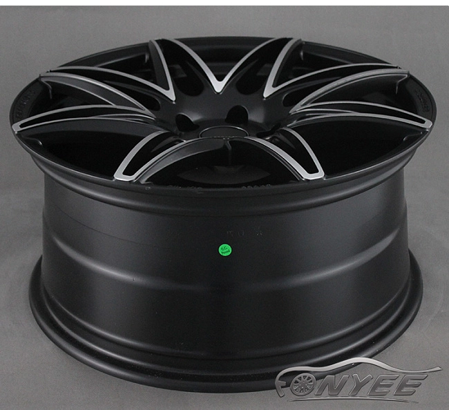 картинка Новые диски DIBIT 5D2 R18 5X108 ET42 J8,5 черный мат серебро магазин  StreetTuning 
