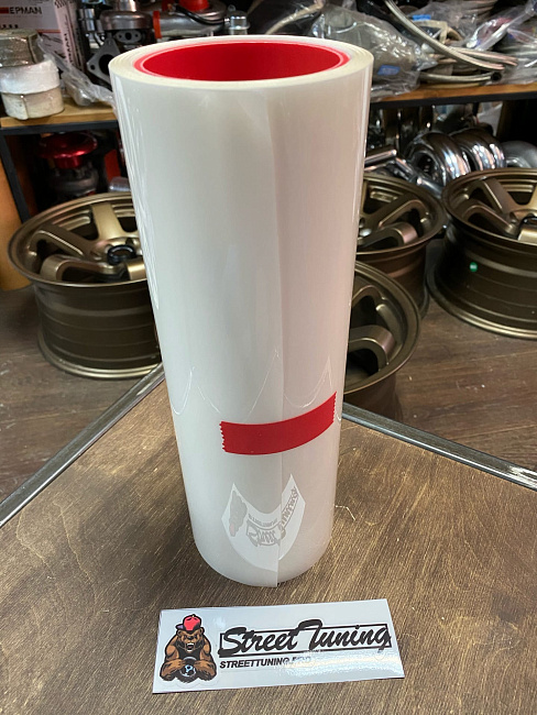 картинка Защитная полиуретановая пленка Carbins для фар PPF прозрачная магазин  StreetTuning 