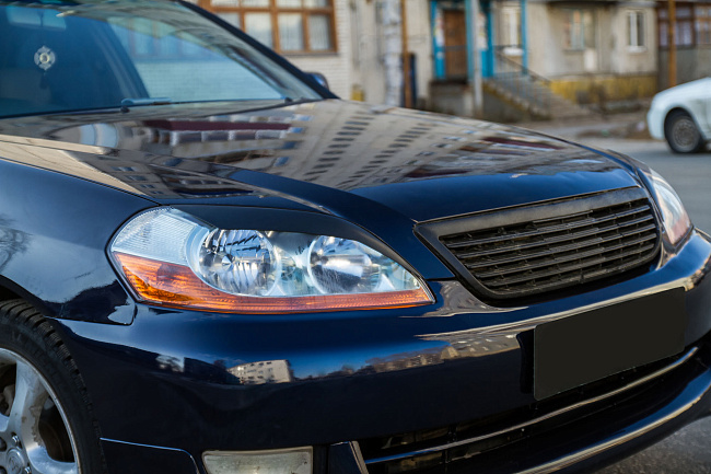 картинка Toyota Mark II 110 2000—2004 Накладки на фары (реснички) компл.-2 шт. магазин  StreetTuning 