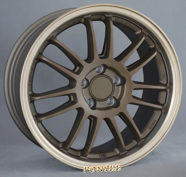 картинка Новые диски RAYS VOLK Racing RE30 R16 5X100 ET35 J7 бронзовые + полированная бронзовая полка магазин  StreetTuning 