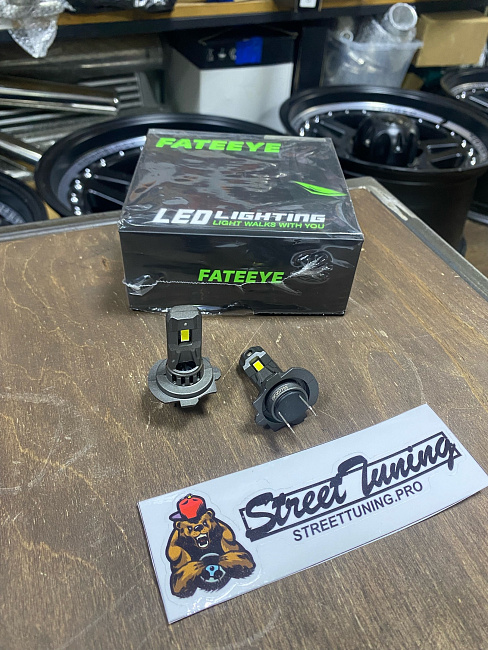 картинка Автомобильные светодиодные лампы FATEEYE F11 Led - H7 6500к магазин  StreetTuning 