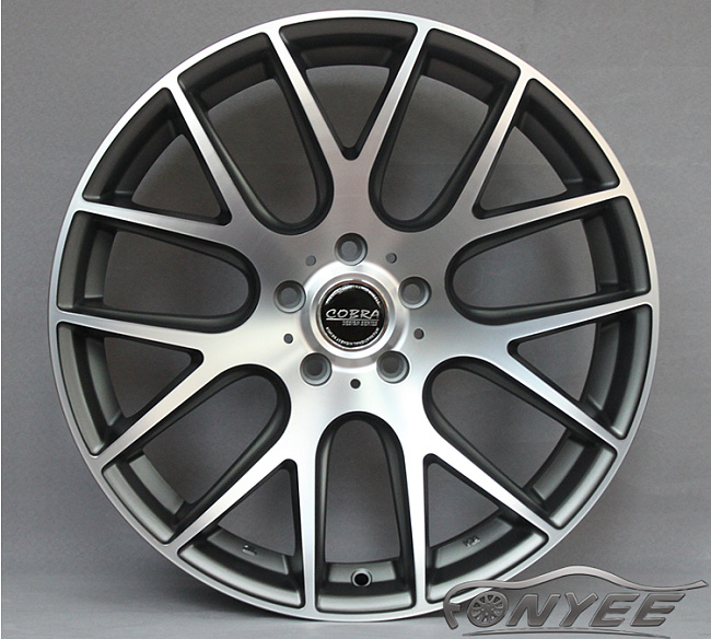 картинка Новые диски Styluz M537 R19 5х114,3 ET38 J9,5 серый + серебро магазин  StreetTuning 