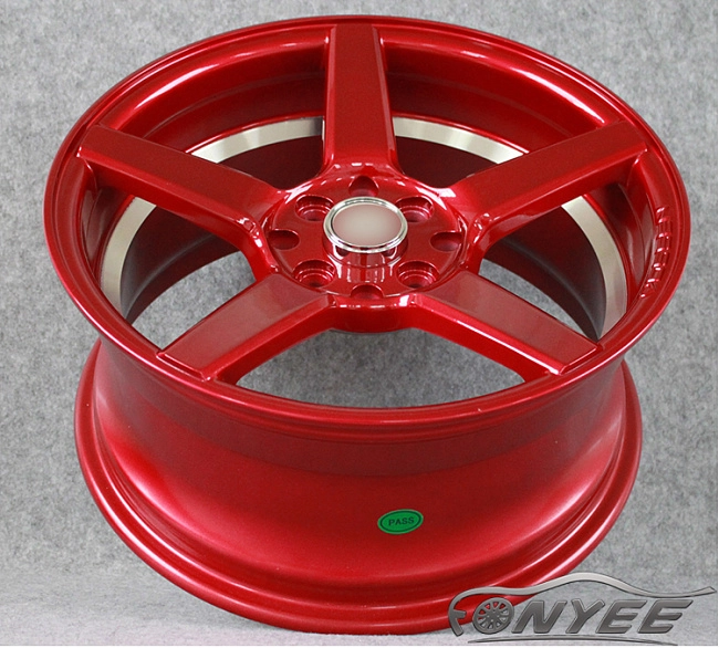 картинка Новые диски Vossen CV3 Replica R16 4X114,3/4X100 ET35 J7,5 красный глянец магазин  StreetTuning 