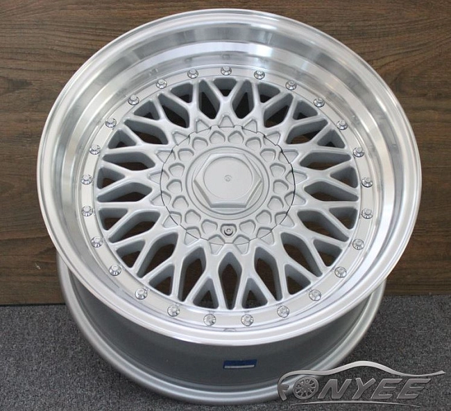 картинка Новые диски BBS RS R14 4X100/114,3 ET5 J6 серебро + полированная полка магазин  StreetTuning 