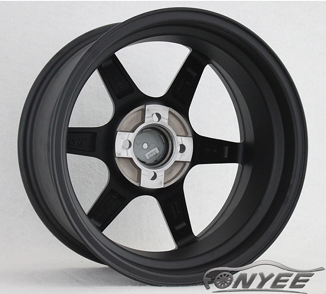 картинка Новые диски SHOGUN EMOTION R V06-R R16 4X100 ET30 J7,5 черный мат + серебро магазин  StreetTuning 