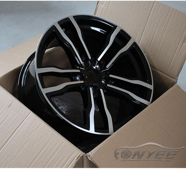 картинка Новые диски BMW 668 M STYLE  R21 5x120 ET38 J11,5 черные магазин  StreetTuning 