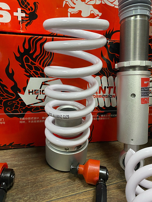 картинка Винтовая подвеска койловеры DWD Street series для Mercedes-Benz E-Class 4th Gen 2WD 09-16 магазин  StreetTuning 