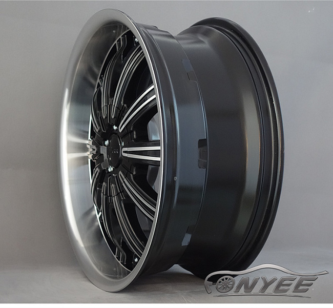 картинка Новые диски STARR 236 R20 6х130 ET30 J8,5 черный глянец + полированная полка магазин  StreetTuning 