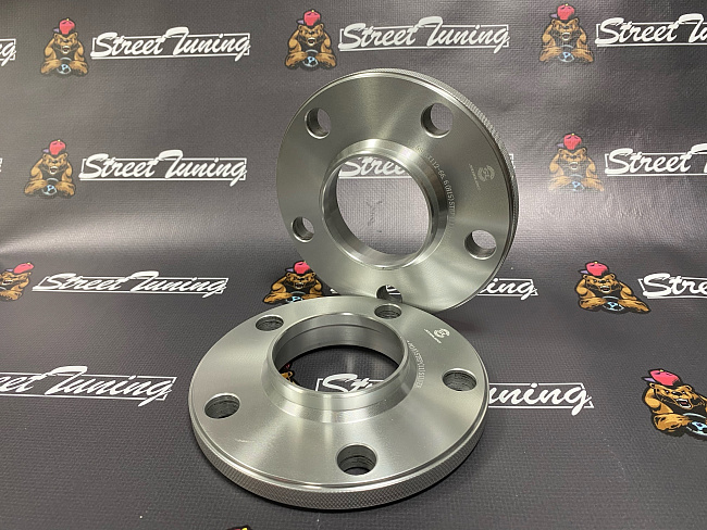 картинка Проставка Starleks 13.5 мм 5x112 цо 66.6 сквозная Silver магазин  StreetTuning 