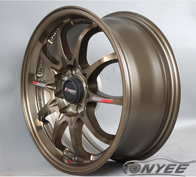 картинка Новые диски RAYS CE28N R17 4X114,3/4X100 ET38 J6,5 бронза + полированная бронза магазин  StreetTuning 