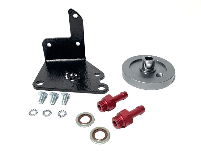 картинка Кронштейн под фильтр вариатора CVT Nissan Murano Z51 Teana J32 взамен 31726-1XE0A магазин  StreetTuning 