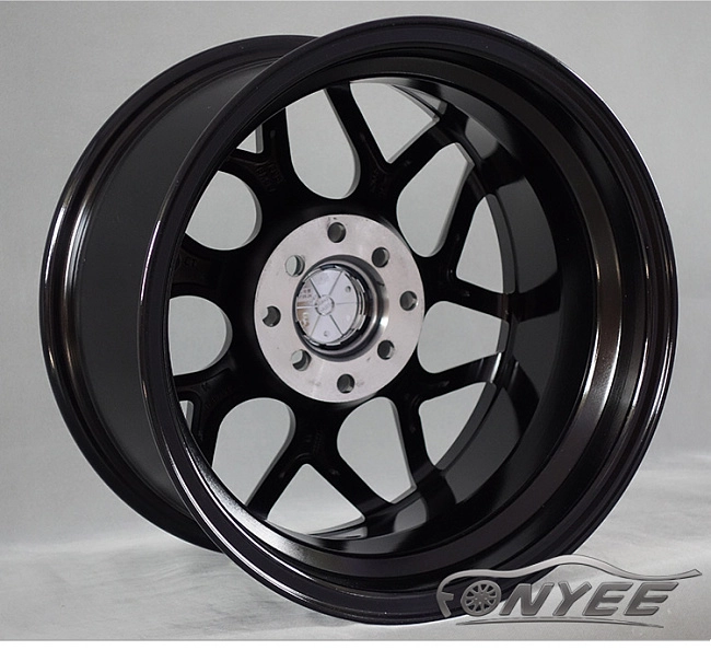 картинка Новые диски Vossen VPS-315T R15 4X100/4X114,3 ET25 J8 черный + синий магазин  StreetTuning 