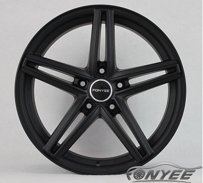 картинка Новые диски Vossen CV5 Replica R18 5X120 ET30 J8,5 черный мат магазин  StreetTuning 