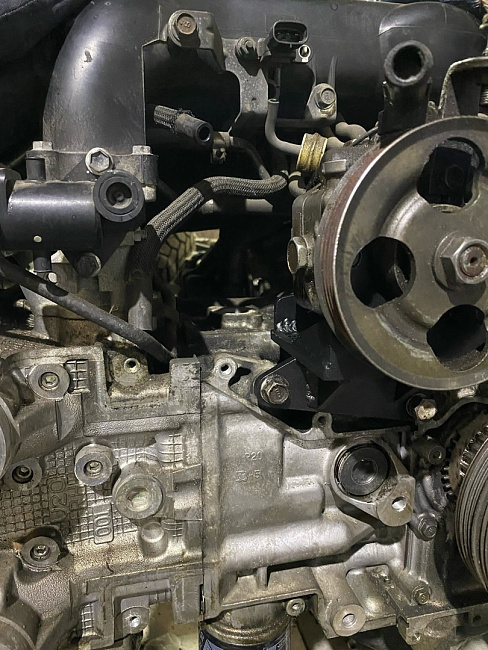 картинка Перенос насоса ГУРа на 45мм для двигателей EJ Subaru магазин  StreetTuning 