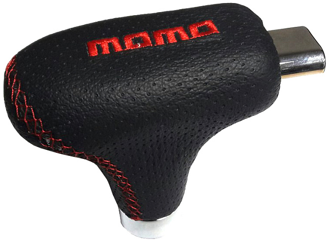 картинка Ручка АКПП MOMO Style кожанная,  RCH-0739 магазин  StreetTuning 