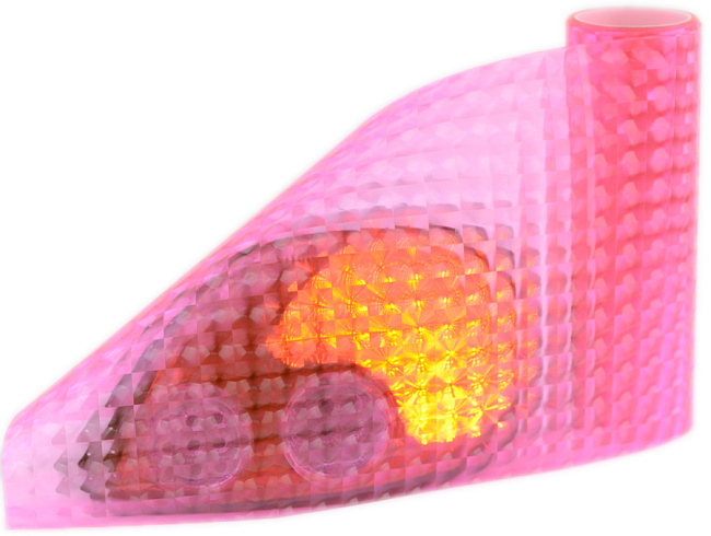 картинка 4D Тонировка для фар, розового цвета магазин  StreetTuning 