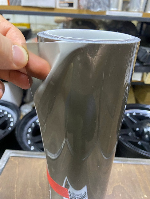 картинка Защитная полиуретановая пленка Carbins для фар PPF светло-коричневая магазин  StreetTuning 