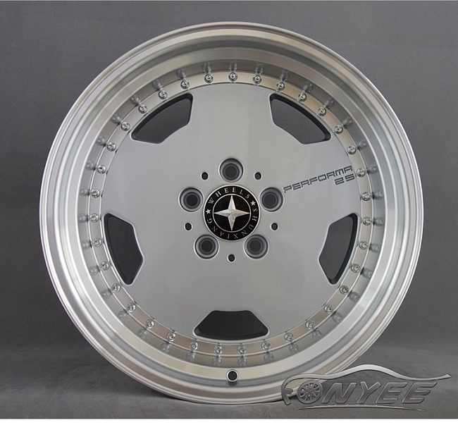 картинка Новые диски Performa 25 R17 5x112 ET25 J9,5 светло серые магазин  StreetTuning 