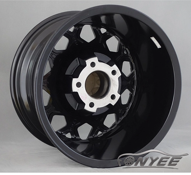 картинка Новые диски Black Rhino Sprocket R17 5X114,3 ET-25 J8,5 черный глянец магазин  StreetTuning 