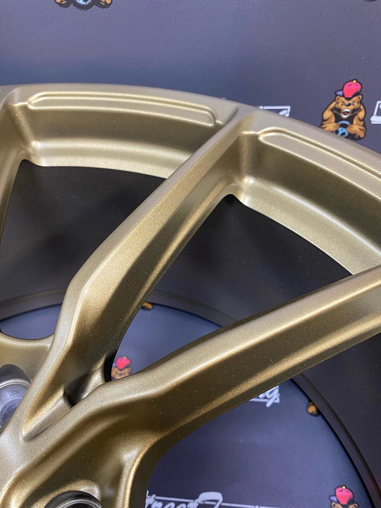 картинка Новые диски HRE DQ015 Flow Forming R19 J8.5 ET35 5x114.3 Bronze Mat от магазина  StreetTuning