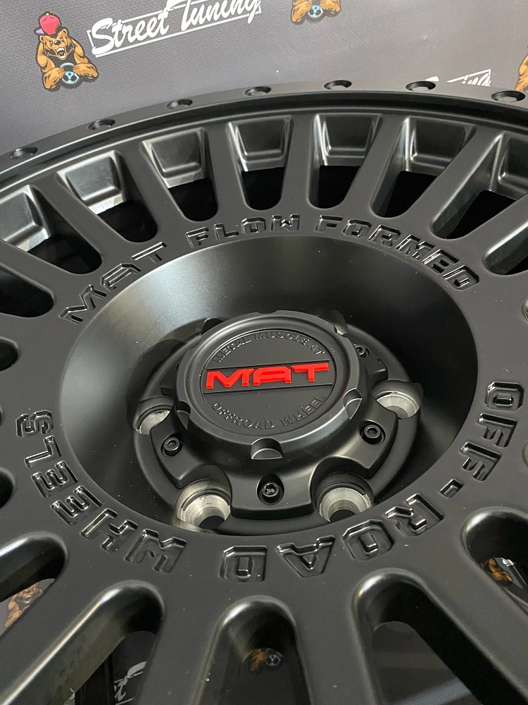 картинка Новые диски american muscle Mat-1908 R18 J8.5 ET0 6x139.7 Black от магазина  StreetTuning