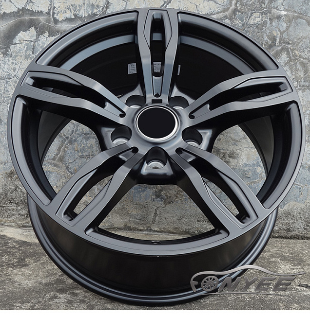 картинка Новые диски BMW F10 style R18 5x120 ET35 J8 черный мат магазин  StreetTuning 