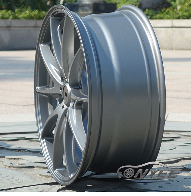 картинка Новые диски Rays G25 R18 5X100 ET38 J8 серебристо-серый матовый магазин  StreetTuning 