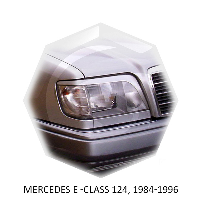 картинка Реснички на фары для  MERCEDES E-class 124 1984-1996г магазин  StreetTuning 