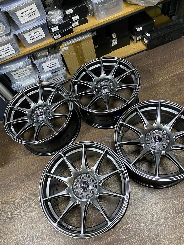 картинка Новые диски XXR 527 R17 J9.75 ET25 5X100/5X114.3 Hyper Black от магазина  StreetTuning