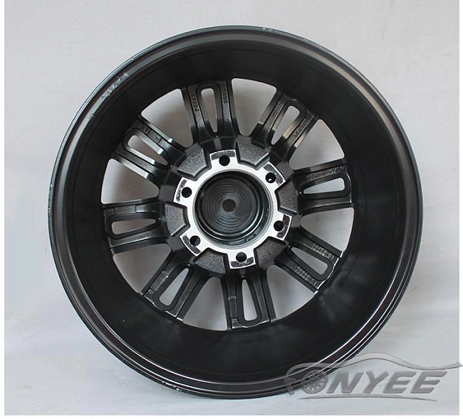 картинка Новые диски Powcan модель 2 R17 J9 ET0 6x139,7 черный мат магазин  StreetTuning 
