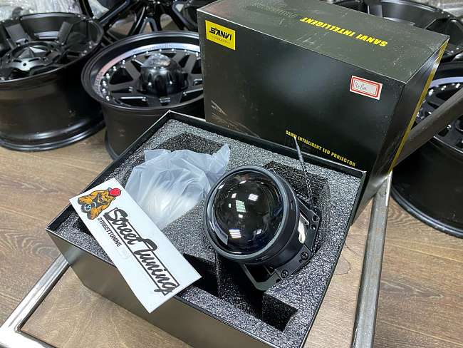 картинка Светодиодные линзы Sanvi Hella, 3 дюйма магазин  StreetTuning 