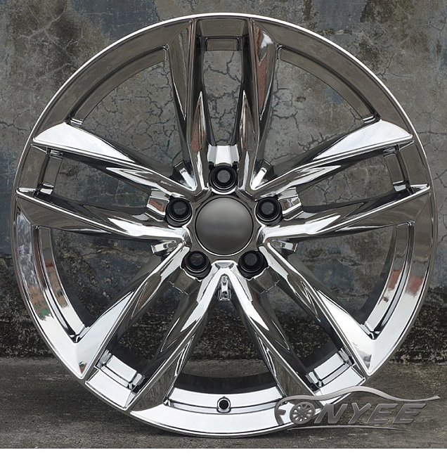 картинка Новые диски Audi R18 5X112 ET35 J8 хром магазин  StreetTuning 