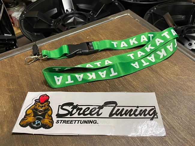 картинка Шнурок для Ключей TAKATA - тканевый магазин  StreetTuning 