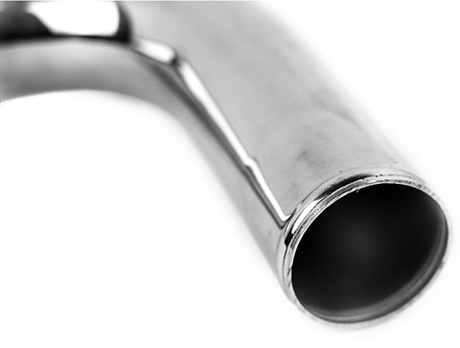 картинка Алюминевый Пайп, длина - 460 мм, D - 51 мм, 90 гр магазин  StreetTuning 