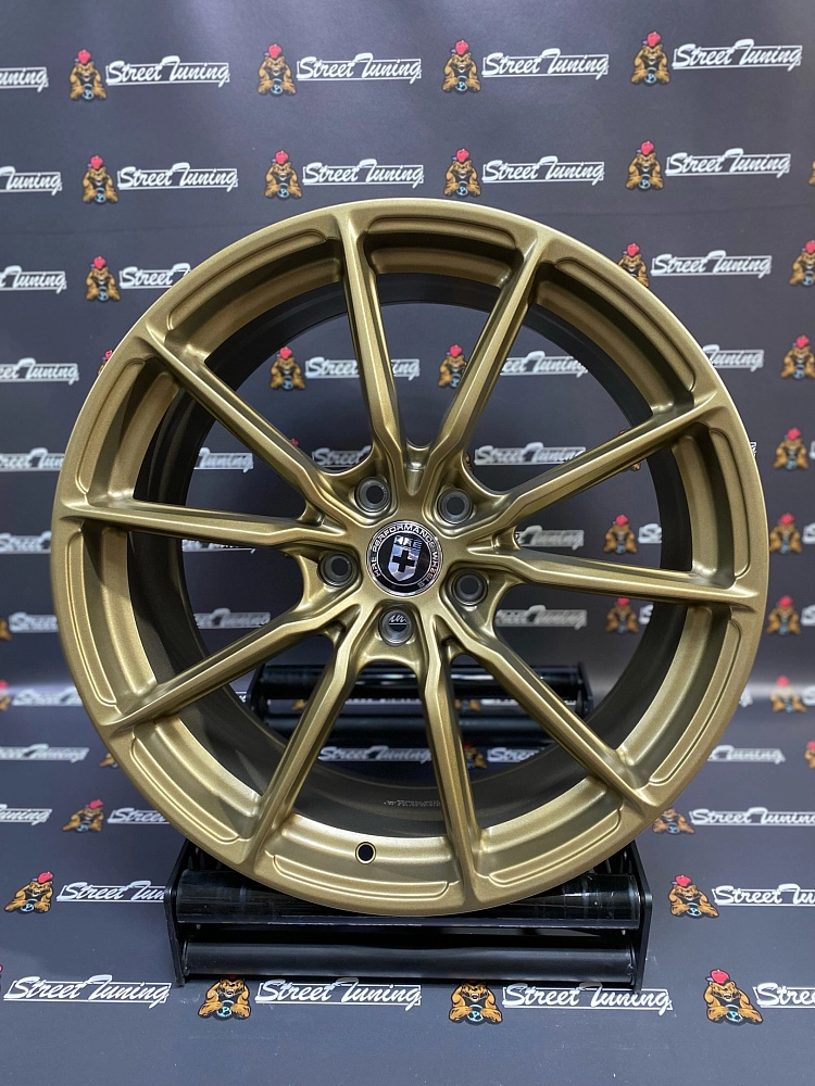 картинка Новые диски HRE DQ015 Flow Forming R19 J8.5 ET35 5x114.3 Bronze Mat от магазина  StreetTuning