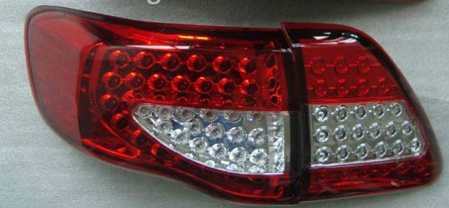 картинка Задние фонари для Toyota Corolla 2007-2010 г прозрачные магазин  StreetTuning 