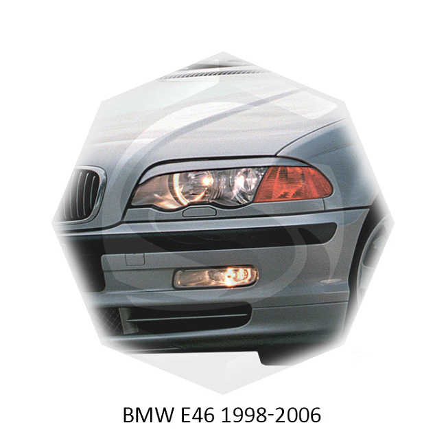картинка Реснички на фары для  BMW E46 1998-2006г магазин  StreetTuning 
