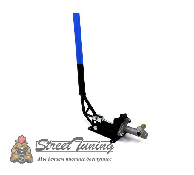 картинка Гидравлический ручник Drift вертикальный, 470мм , с синей рукояткой магазин  StreetTuning 