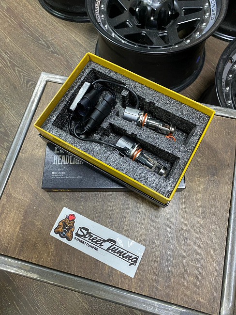 картинка Мини Bi-Led лампы Sanvi - HB4 5500к, комплект 2 шт магазин  StreetTuning 