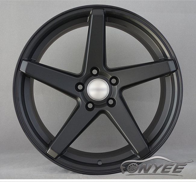 картинка Новые диски Versus VS83 R18 5х112 ET42 J9,5 черный мат магазин  StreetTuning 