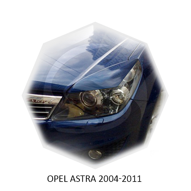картинка Реснички на фары для  OPEL ASTRA 2004-2011г магазин  StreetTuning 