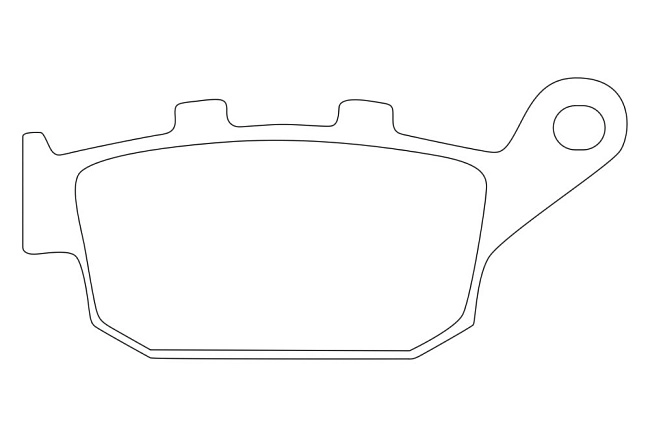 картинка Колодки тормозные HMC5003 HAWK Sintered Metallic, BREMBO, HONDA, TRIUMPH магазин  StreetTuning 