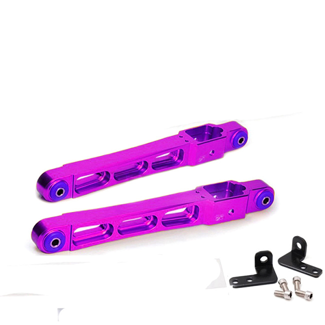 картинка Задние нижние рычаги Epman для Mitsubishi Mirage 97-01 г и Mitsubishi EVO 1 2 3 CE9A, фиолетовые магазин  StreetTuning 