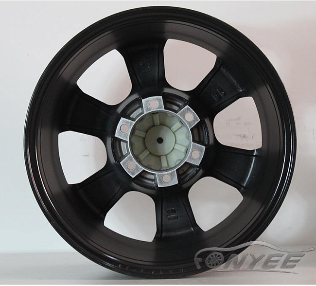 картинка Новые диски Iwheel R17 6X139,7 ET0 J8,5 черный мат + серебро магазин  StreetTuning 
