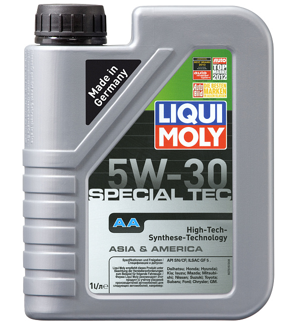 картинка Синтетическое моторное масло Liqui Moly 5W-30 Special Tec - 1 л магазин  StreetTuning 
