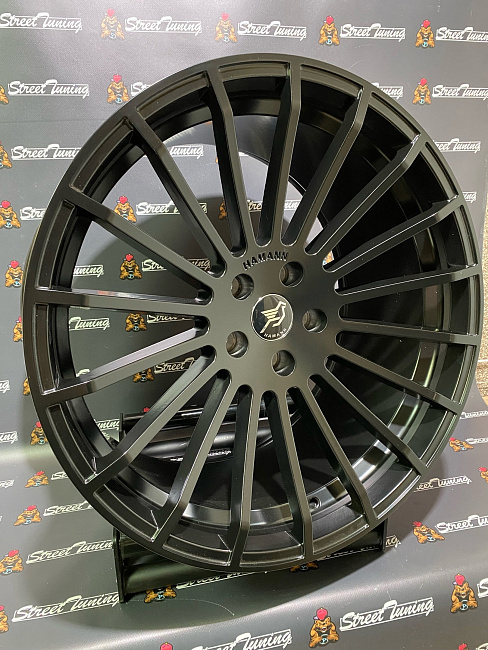 картинка Новые диски Hamann R21 J10/J11.5 ET40/35 5X120 Satin Black магазин  StreetTuning 
