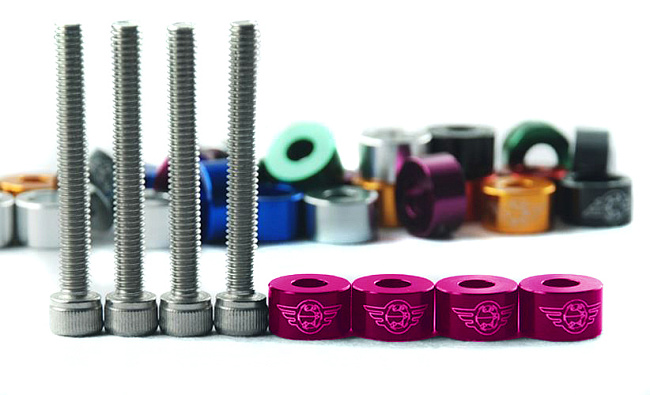 картинка Болты Epman для VTEC соленоида на Honda, фиолетовые магазин  StreetTuning 