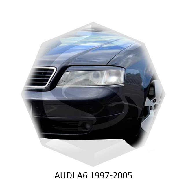картинка Реснички на фары для  AUDI A6 1997-2005г магазин  StreetTuning 